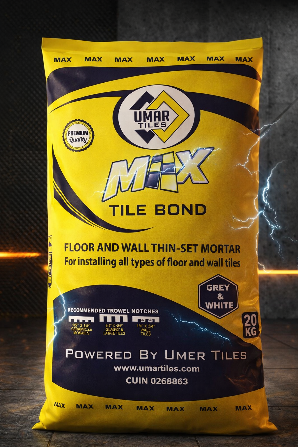 MAX Tile Bond Bag